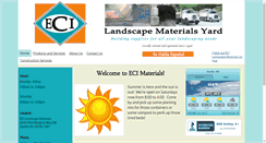 Desktop Screenshot of ecimaterials.com